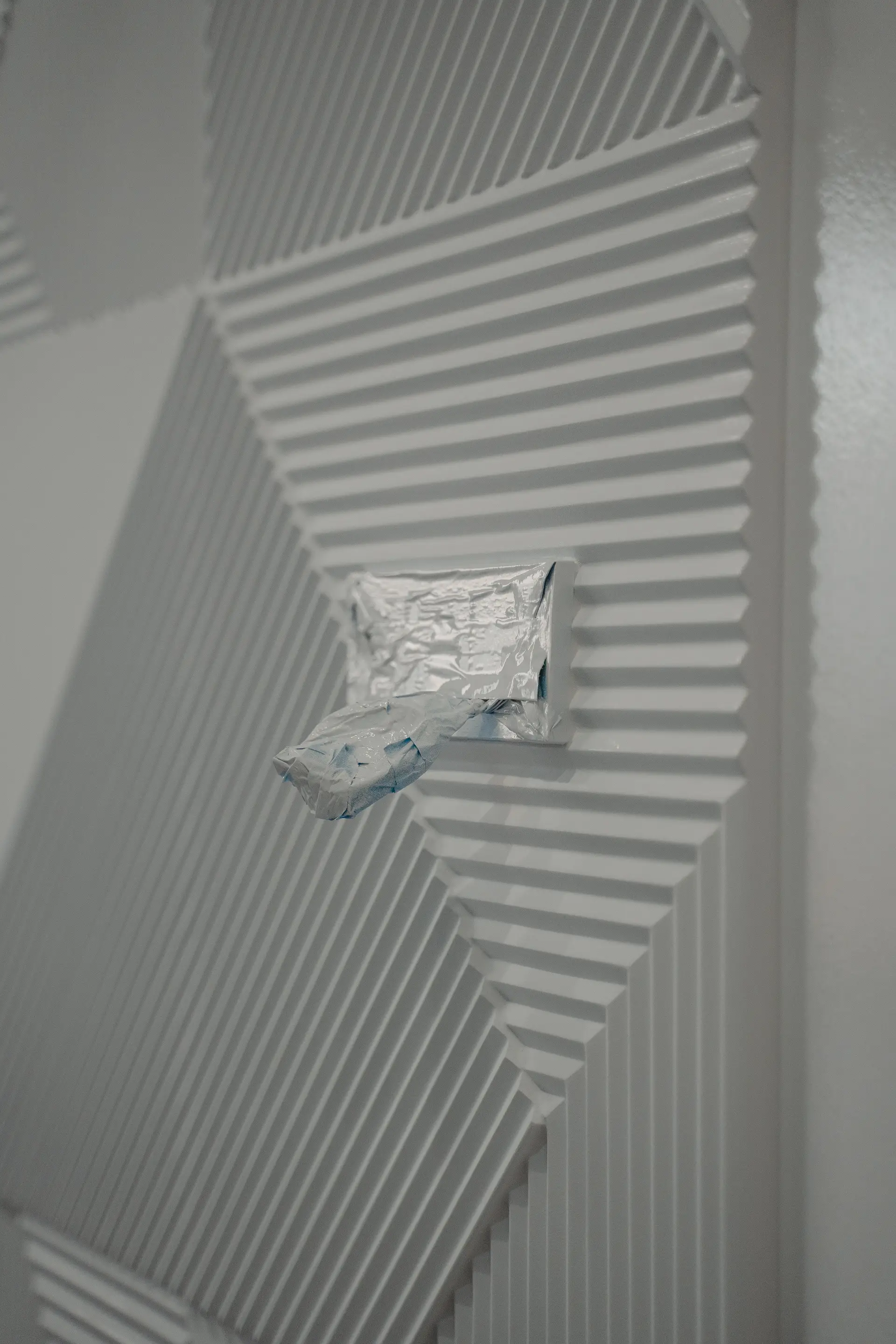 Silver Tide - Abstract sculpture